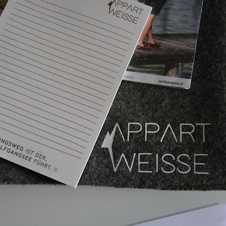 Appart Weisse Urlauben Am Wolfgangsee ซังคท์กิลเกอ ภายนอก รูปภาพ