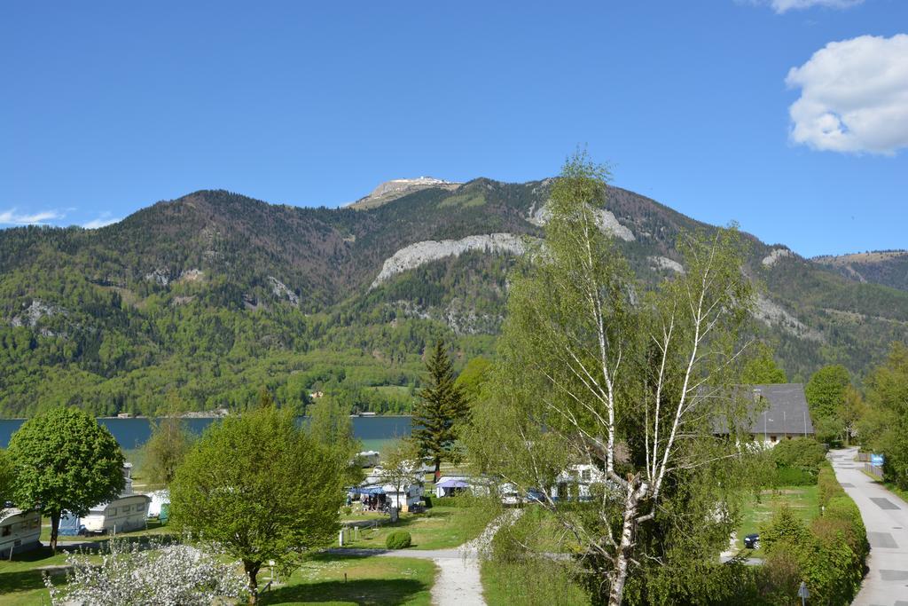 Appart Weisse Urlauben Am Wolfgangsee ซังคท์กิลเกอ ภายนอก รูปภาพ