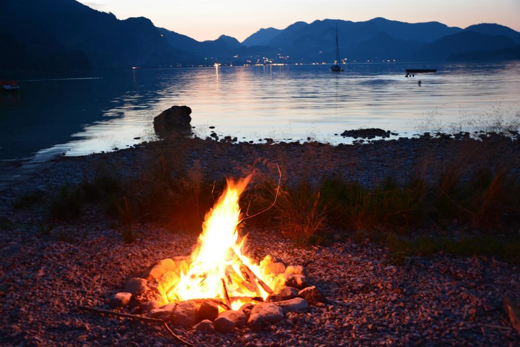 Appart Weisse Urlauben Am Wolfgangsee ซังคท์กิลเกอ ภายนอก รูปภาพ