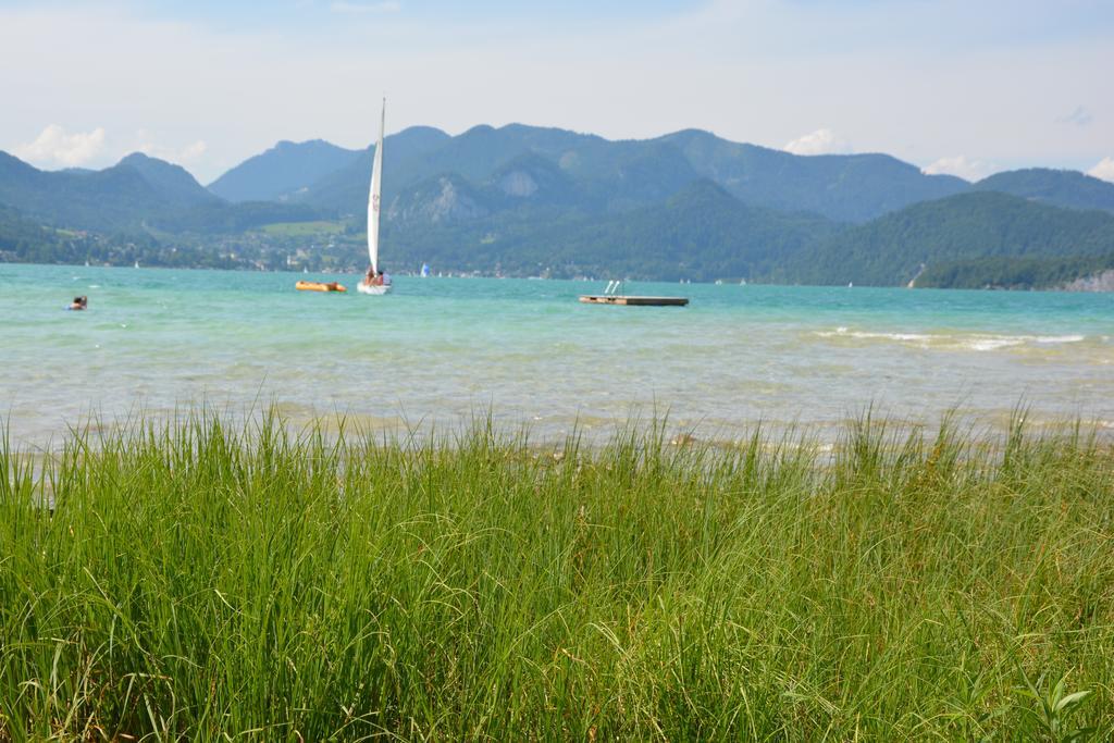 Appart Weisse Urlauben Am Wolfgangsee ซังคท์กิลเกอ ภายนอก รูปภาพ
