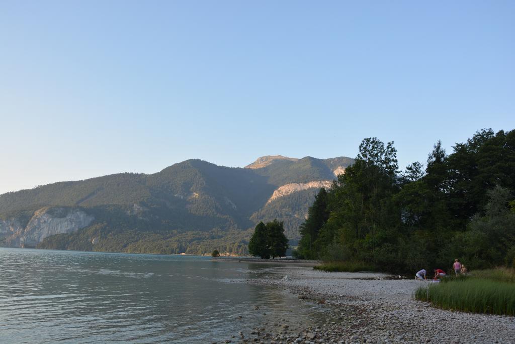 Appart Weisse Urlauben Am Wolfgangsee ซังคท์กิลเกอ ภายนอก รูปภาพ